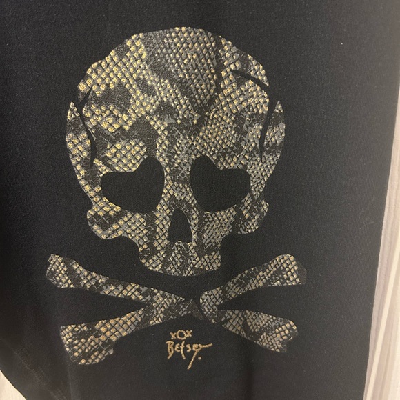 Betsey Johnson Black Performance Leggings - Picture 2 of 4